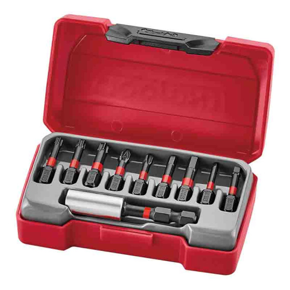 Impact socket set with adapter TM010 10 pieces TENGTOOLS