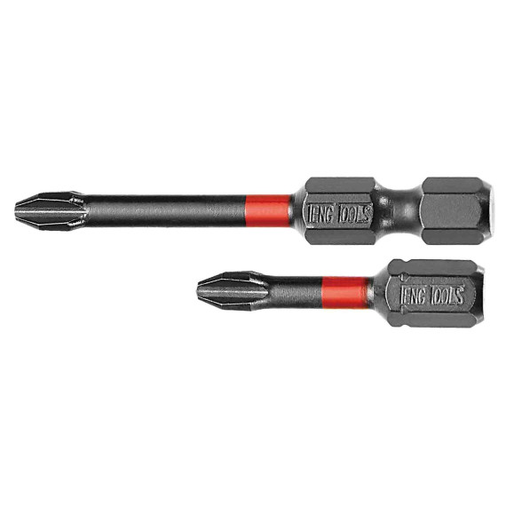 Phillips impact tip 1/4" hexagonal GR2 30 mm (5 pcs) TENGTOOLS