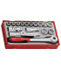 Set di chiavi a tubo 6 punti TT1218 TENGTOOLS