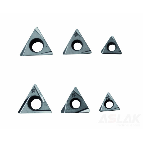 Plaques en métal dur Pack de 10 pièces OPTIMUM