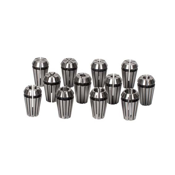 Juego de pinzas con 12 piezas de 1 a 10 mm OPTIMUM