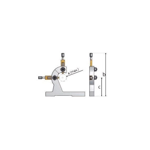 Lunetta mobile per tornio TU 1503 V OPTIMUM