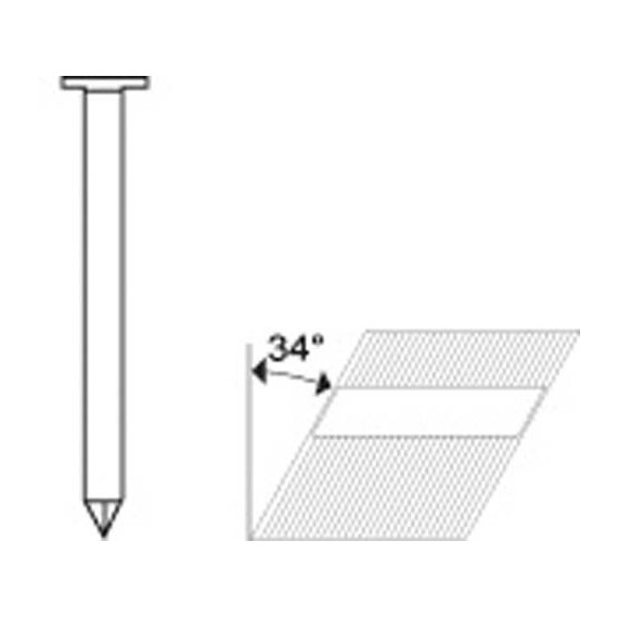 RN type nails with a 34-degree angle AIRCRAFT