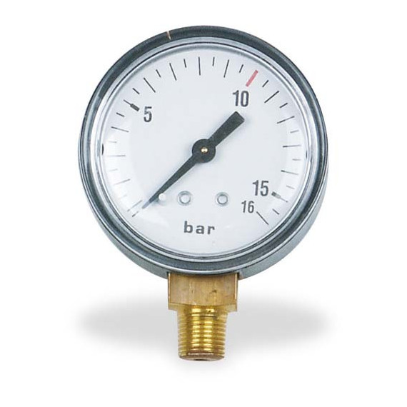 Pressure gauge 50 mm in diameter 1/8 inches AIRCRAFT