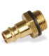 Conector con rosca exterior 1/4 pulgadas para mangueras AIRCRAFT
