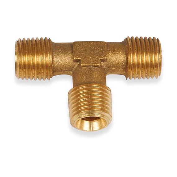 Conector de derivação em T rosca macho 1/4 polegadas AIRCRAFT