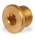 Blind plug connector 1/4 inches AIRCRAFT