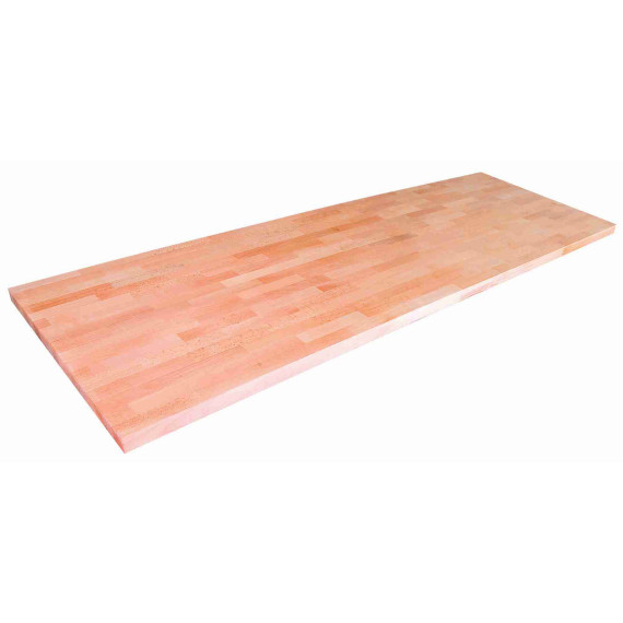 Encimera de Madera Maciza para Banco de Trabajo 32 mm METALWORKS