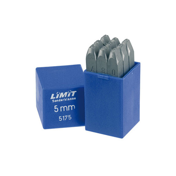 Alphanumeric steel and metal punches LIMIT