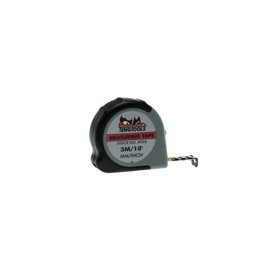 Metrischer/Zoll Maßband 3 m TENGTOOLS