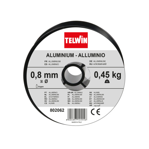 Bobina de hilo aluminio Ø 0,8 mm TELWIN