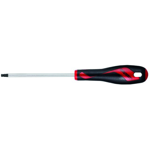 Hexagonal screwdriver with a round tip, B TENGTOOLS handle.