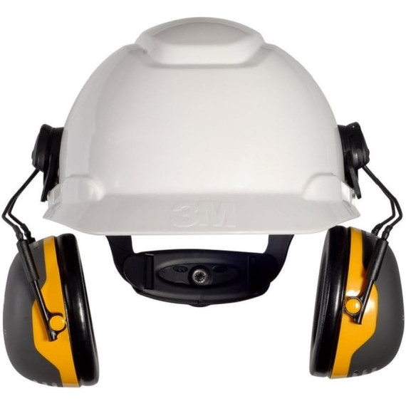 3M Pellet X2P3 226535 Helm Ohrenschützer mit Anker P3e 30 dB (gelb) Peltor 3m