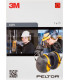 3M Pellet X2P3 226535 Helm Ohrenschützer mit Anker P3e 30 dB (gelb) Peltor 3m