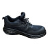 Zapato de seguridad DUTTIO, zapato S1P Microfibra negra, AirComfort