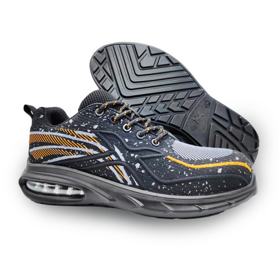 Sneaker de deslizamento bobo, sneaker esporte 2dpu, câmera de ar, tecido 3d
