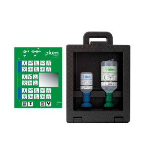 Plum Combi Box, muro del guardaroba con salino e pH neutro