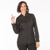 Women's jacket with hidden snap buttons and buttoned cuffs GARY'S Agar