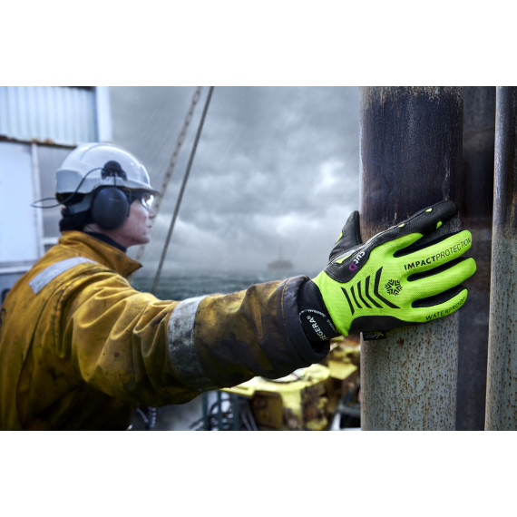 Impact reduction gloves level D cut resistance DYNAMIC STRENGTH TEGERA 7776
