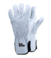 Heat, cold, and cut protection gloves of high resistance maximum leather DYNAMIC STRENGTH TEGERA 7780