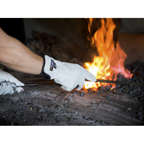 Luvas de proteção contra calor, frio e corte de alta resistência em pele máxima DYNAMIC STRENGTH TEGERA 7780