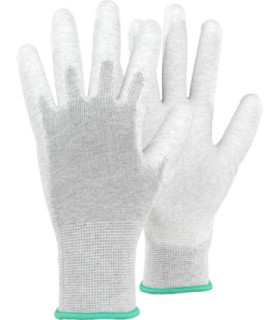 ESD-Standardhandschuhe mit gutem Grip in der Handfläche TEGERA 802