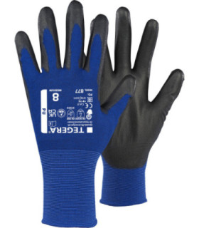 Guanto ESD superfine e flessibile con palmo rivestito TEGERA 877