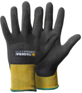 Gants pour travaux de précision avec paume recouverte TEGERA INFINITY 8801R