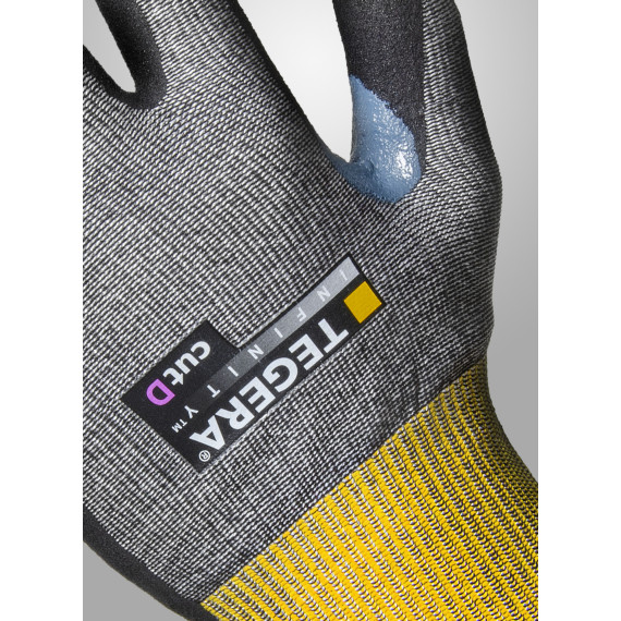 Guanto fine supersoft anti-taglio livello D calibro 15 TEGERA INFINITY 8807R
