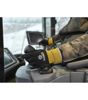 Super soft winter glove with TEGERA INFINITY 8810R coated palm.