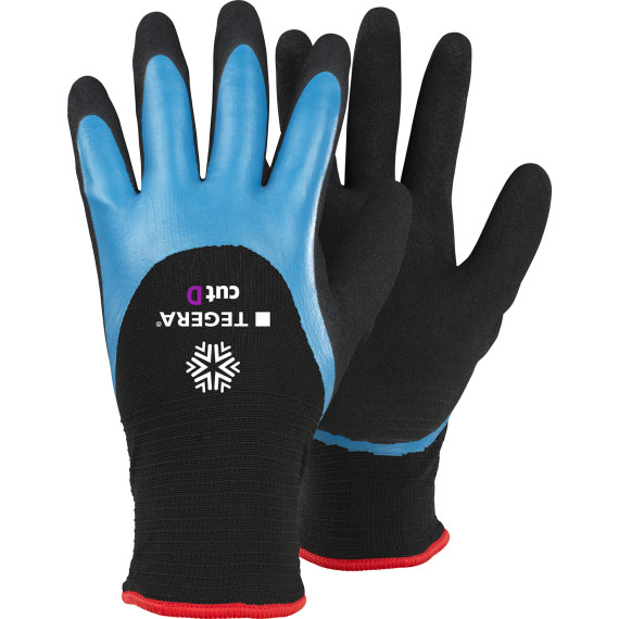 Work gloves for cold and damp environments, water-repellent TEGERA 8832R