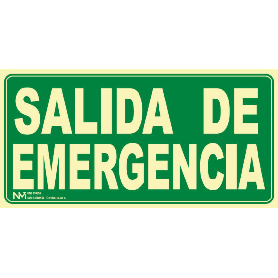 Uscita di emergenza del segnale con posizione luminescente SKRC SKRC