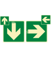 Bidirectional luminous evacuation signal SEKURECO approved