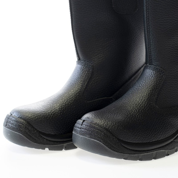 Botte mi-hauteur S3 professionnelle en cuir de buffle Ohio SAFETOP