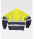 Veste ignifuge combinée avec Haute Visibilité WORKTEAM B1191 pour la soudure.