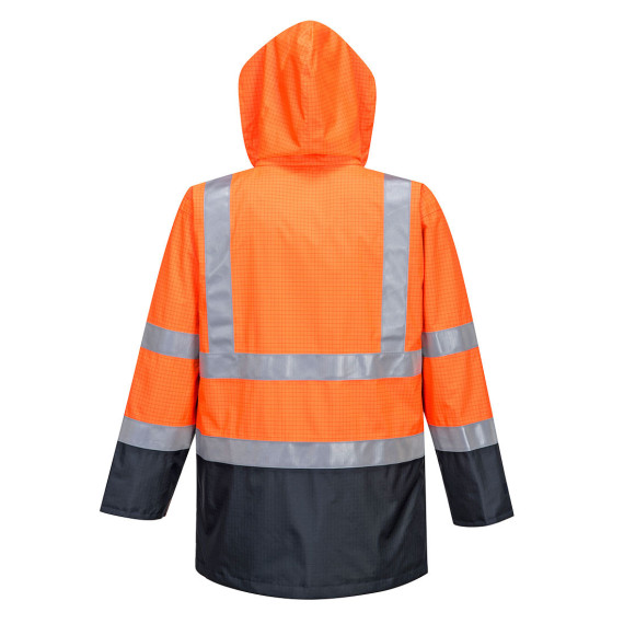 Jaqueta de alta visibilidade multi-proteção Bizflame Rain EN 343 e EN ISO 14116 PORTWEST
