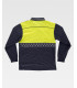 Polo de manga longa de Alta Visibilidade refletor xadrez C3856 WORKTEAM