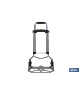 Carretilla de acero inoxidable almacén plegable 365x380x960 mm COFAN