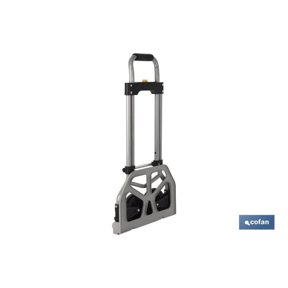 Carretilla de acero inoxidable almacén plegable 365x380x960 mm COFAN