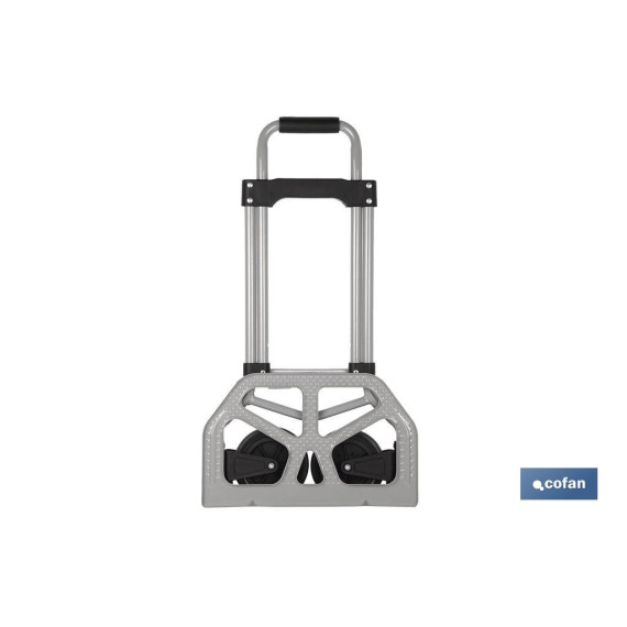 Carretilla de acero inoxidable almacén plegable 365x380x960 mm COFAN