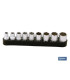 Set di cacciaviti con asta flessibile e 9 bussole da 1/4 (5-13mm) COFAN