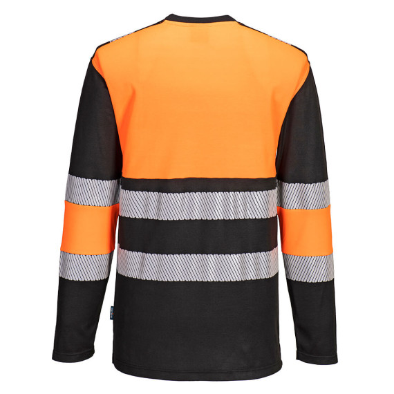 T-shirt bicolore PW3 haute visibilité en tissu tricoté PORTWEST PW312