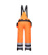 Work bib overalls with pockets for holster + reflective strips PORTWEST PW351