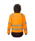 Parka para inverno de A.V capuz removível e forro acolchoado tecido 300D PORTWEST PW369
