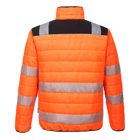 A.V bicolor padded jacket with reflective tapes, Insulatex inner lining PORTWEST PW371