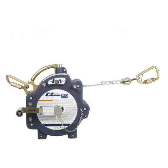 Línea de vida horizontal retráctil temporal 18 M Ez-Line 3M Dbi-Sala Kit