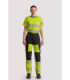 Hochsichtbare elastische Hose mit reflektierenden Streifen C3550 WORKTEAM