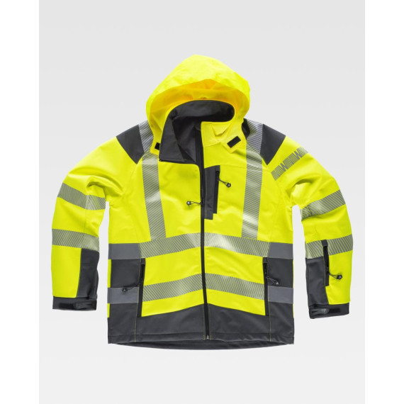 Veste Workshell fluo réfléchissante S9211 WORKTEAM