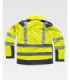 Giacca Workshell fluorescente riflettente S9211 WORKTEAM
