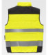 Colete fluorescente de alta visibilidade acolchoado com fitas refletoras C2950 WORTEAM
